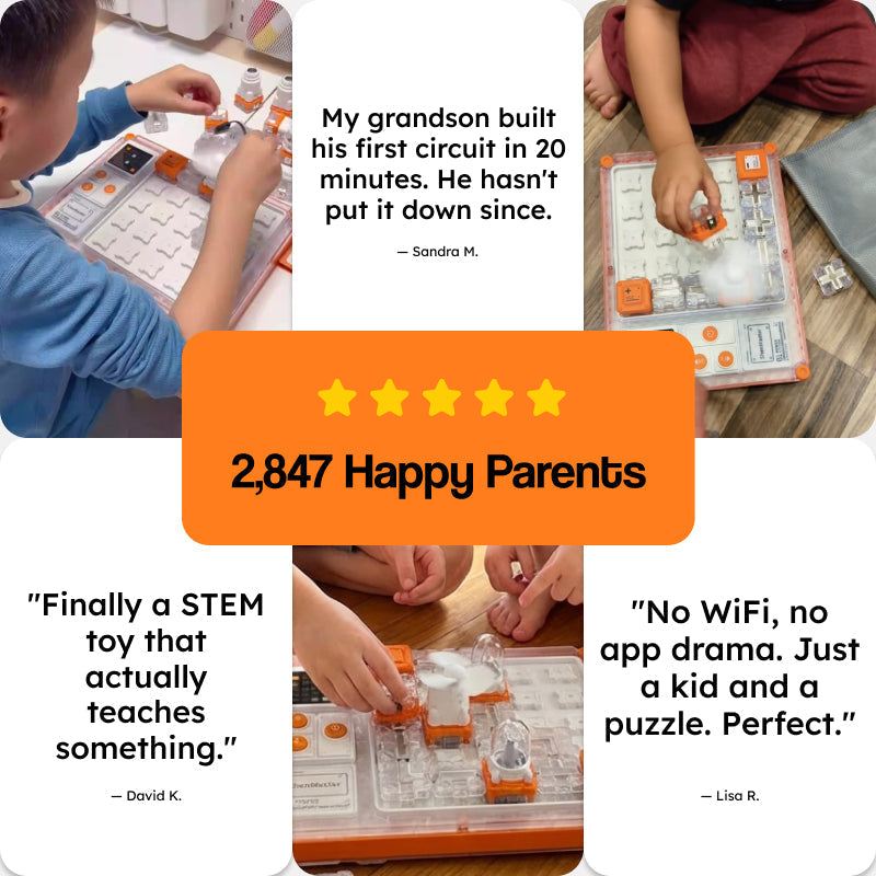 🧠 STEM Circuit Puzzle Board
