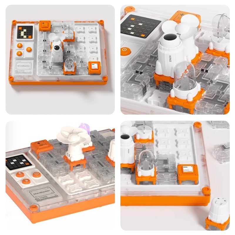 🧠 STEM Circuit Puzzle Board